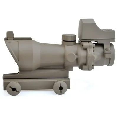 Puškohled ACOG 4×32 S Miniaturním Červeným Bodem - Aim-O