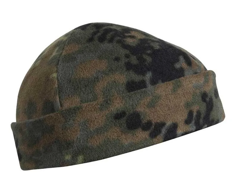 Helikon Fleecová Čepice Superfine · Flecktarn