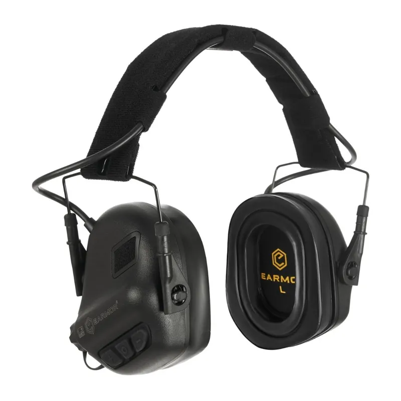 Earmor Elektronická Sluchátka M31 Plus – Černá