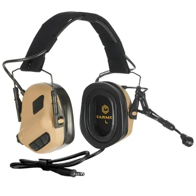 Taktický Headset M32 Plus – Písková - Earmor