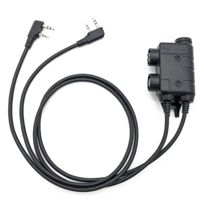 M56 Dualcomm PTT Spínač – Kenwood 2-PIN - Earmor