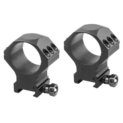VO 34mm Ocelové Montážní Kroužky, Střední - Černá - Vector Optics