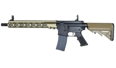 Airsoftová Puška MK16 Urg-I 13.5&QUOT; CGS - Černá / Písková - Cyma