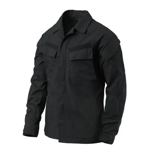 Helikon Taktická Košile RAID PolyCotton Stretch Ripstop – Černá