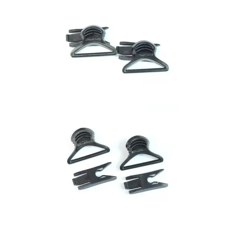 Enganches para Casco · Negro