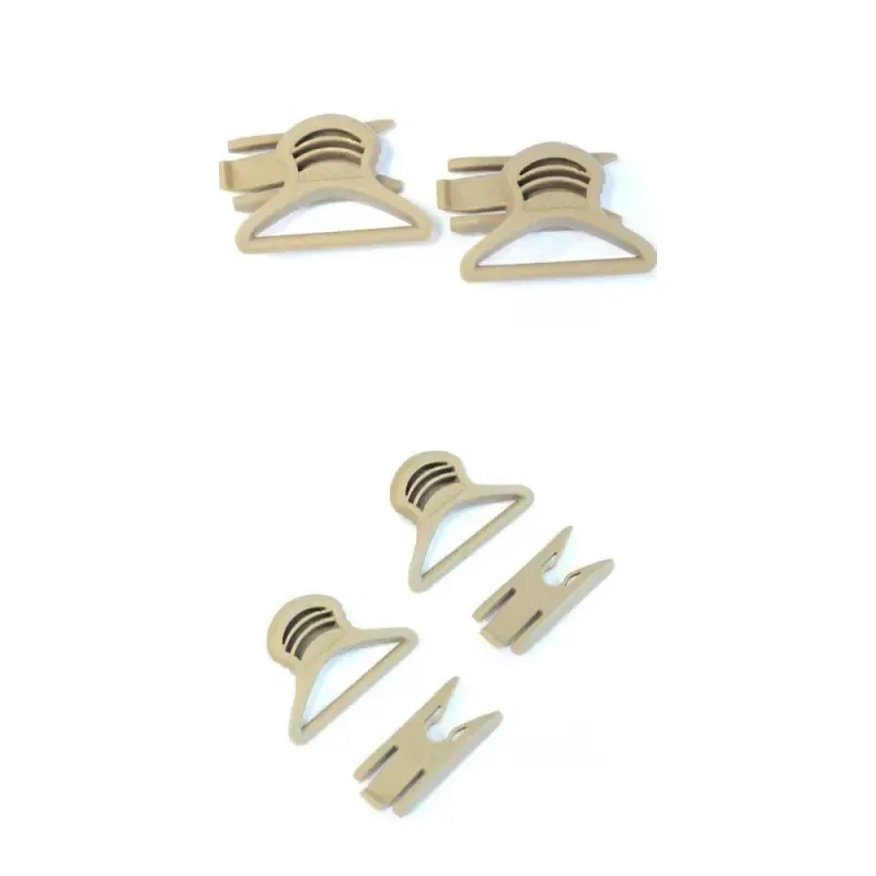 Enganches para Casco · Tan / FDE
