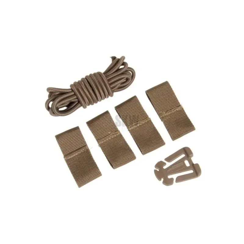 Varios Clips y Cordones Casco FAST · Tan / FDE