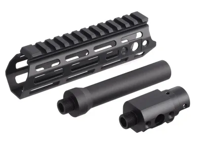 AA CNC M-LOK Předpažbí S Hlavní Pro AAP-01 - Černá - Action Army