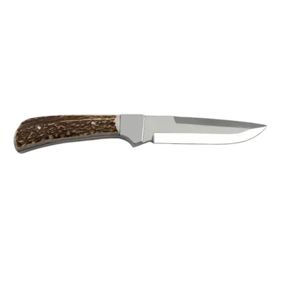 Lovecký Nůž LES Úzký - 398 Materiál Držadla - Střenky Paroh - Mikov