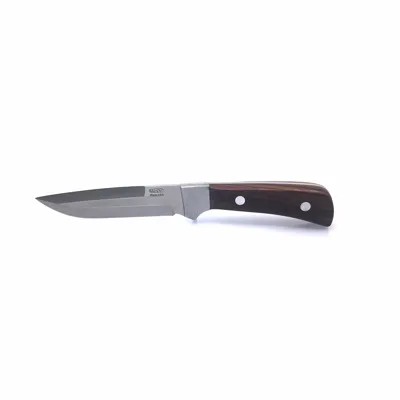 Lovecký Nůž LES Úzký - 398 Materiál Držadla - Střenky Dřevo - Mikov