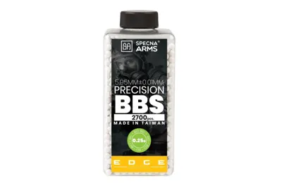 SA BIO Kuličky EDGE ULTRA™ 0,25g, 2700 BBs (Lahev) - Bílá - EDGE ULTRA by SA