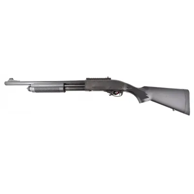 Plynová GNB Brokovnice M870 Tactical, 3/6 Ran - Černá - Tokyo Marui