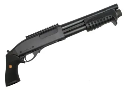 Plynová GNB Brokovnice M870 Breacher, 3/6 Ran - Černá - Tokyo Marui