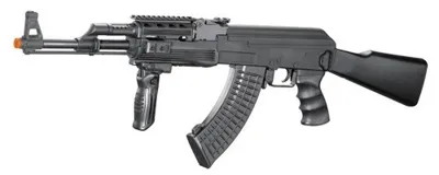 AK47 Tactical S Pevnou Pažbou Celokov (Kovový Mechabox) CM042A - Cyma