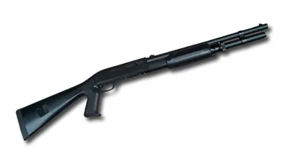 Manuální Brokovnice M3 SUPER 90, Tříranná - Černá - Tokyo Marui