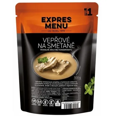Vepřové Na Smetaně (1 Porce 300g) - Expres menu