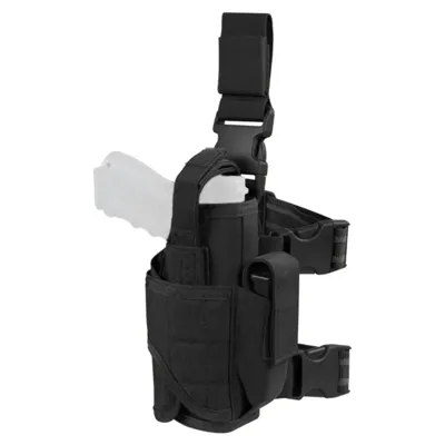 Pouzdro Stehenní Tactical Tornado (Černé) - Condor Outdoor