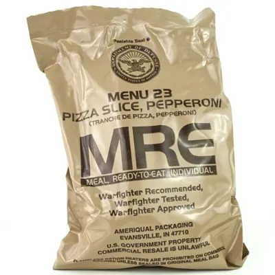 Mre Menu 23 Pizza Slice, Pepperoni - Originál US Army