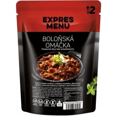 Boloňská Omáčka (2 Porce 600g) - Expres menu