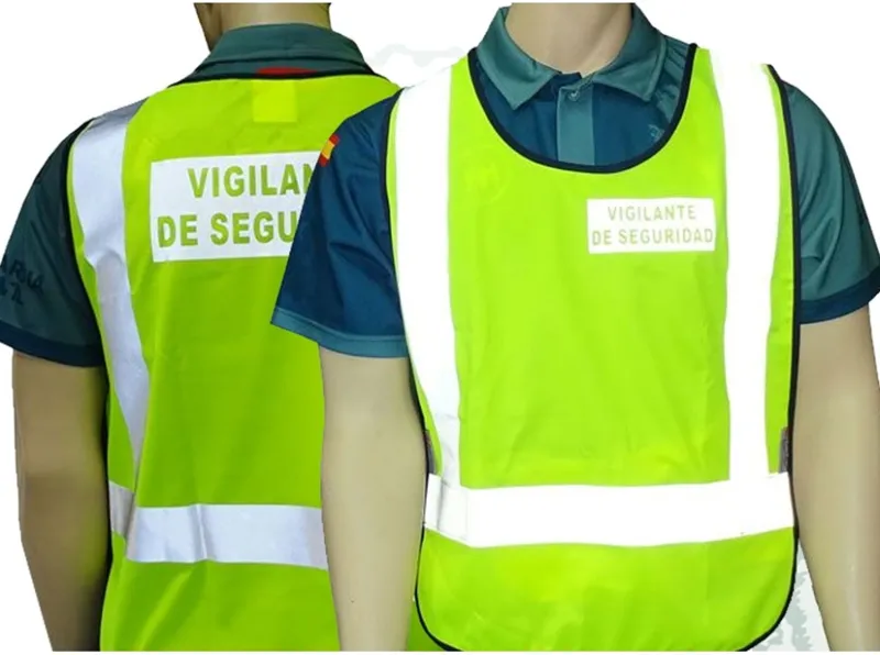 Reflectante Vigilante de Seguridad