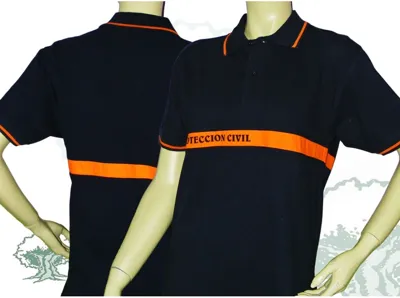 Polo Protección Civil Manga Corta