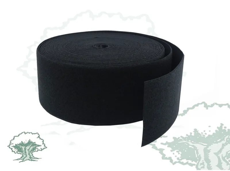 Velcro Parte Suave (Hembra) · Negro