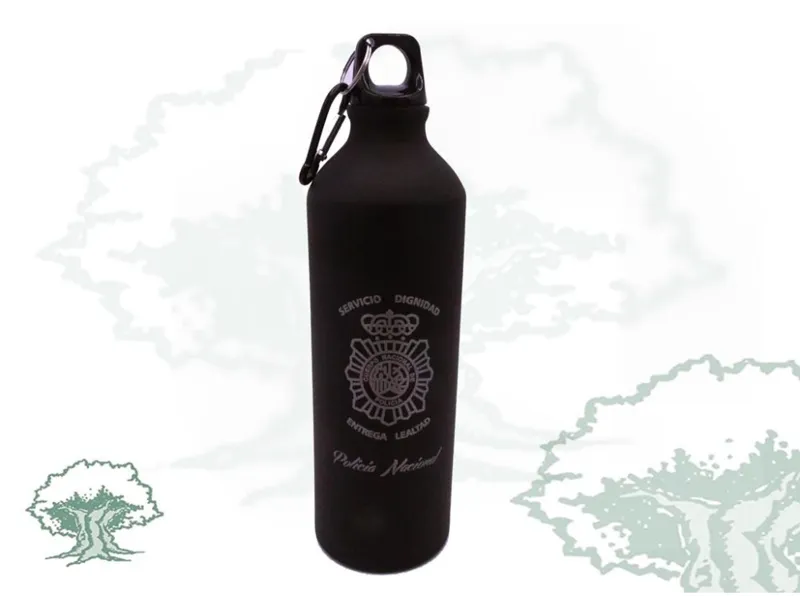 Botella de Aluminio Policía Nacional