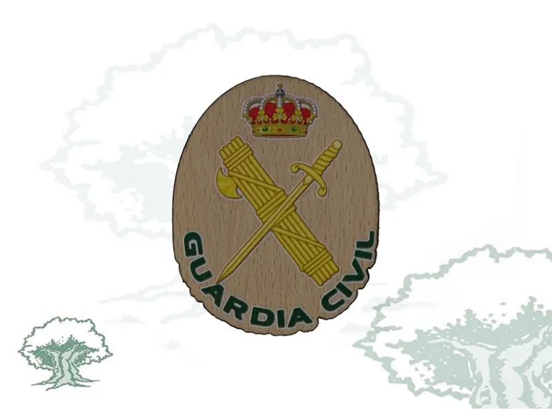 Imán Guardia Civil Ovalado