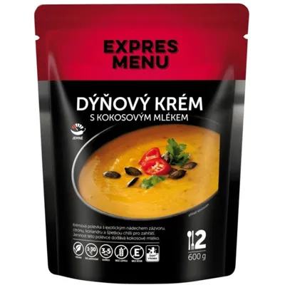 Dýňový Krém S Kokosovým Mlékem (2 Porce 600g) - Expres menu