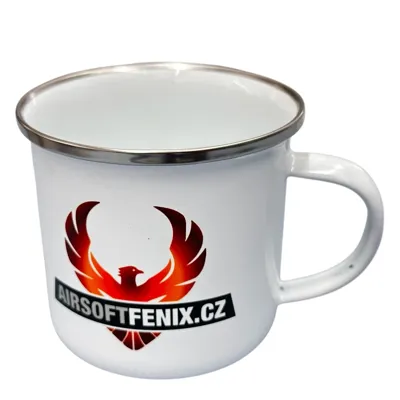 Plechový Hrníček S Logem Airsoftfenix - Airsoft Fénix