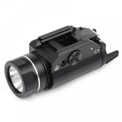 Taktická Svítilna Na Pistoli 700 Lumen Černá WD4102-B - Wadsn