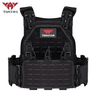 Taktická Vesta Nosič Plátů VT-6094A Černá - Yakeda