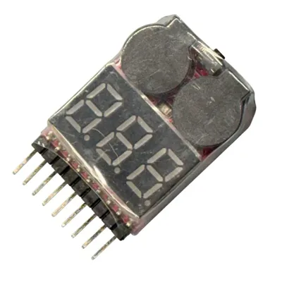 Airsoftový LIPO Měřič Napětí S Alarm - BlueMax