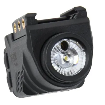 Taktická Pistolová Svítilna Dažbog LA01G – LED + Zelený Laser (Černá) - BAS