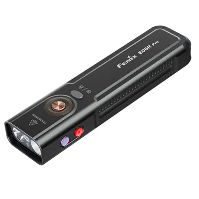 Nabíjecí Svítilna S UV Světlem a Laserem E06R - Pro - Černá - Fenix