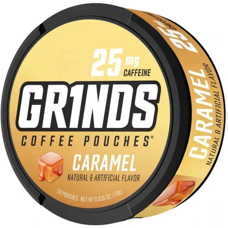 GRINDS Kávové Sáčky 25MG Karamel