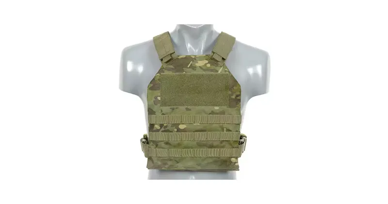 Simple Plate Carrier with Dummy Soft Armor Inserts - MT