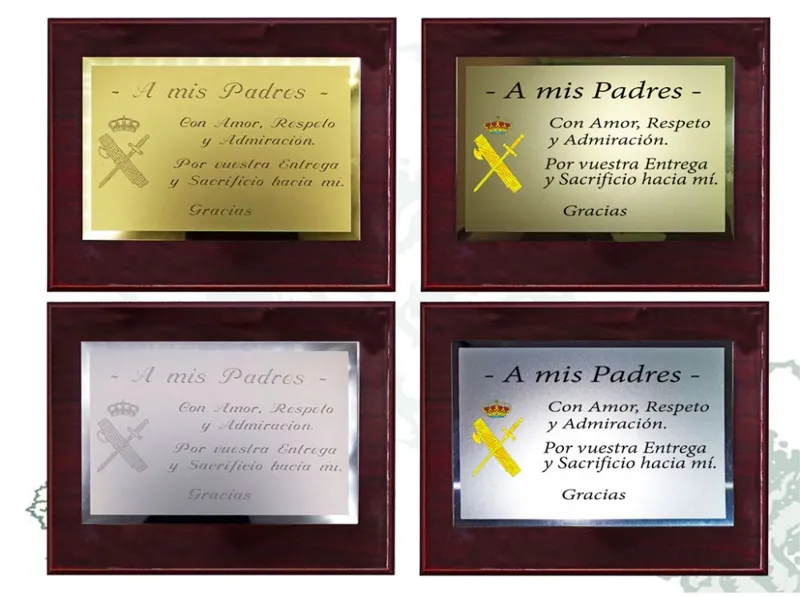 Metopa Dedicatoria Guardia Civil