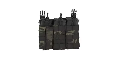Buckle Up Triple 5.56/Pistol Pouch Panel - MB