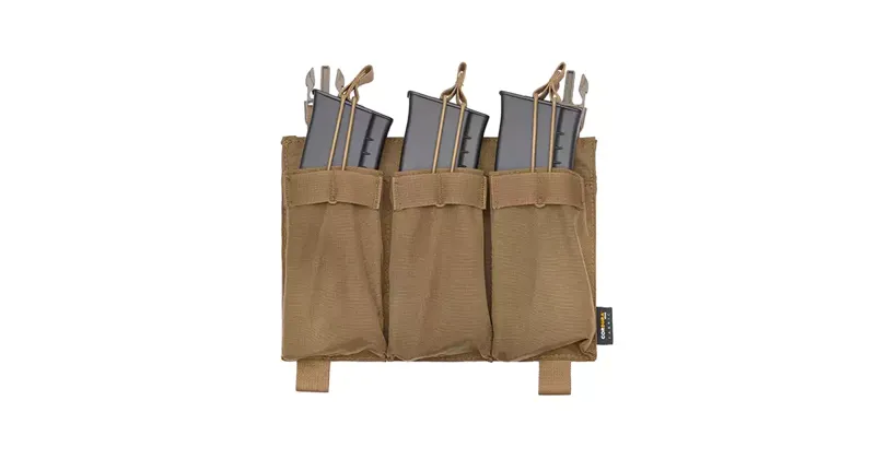 Buckle Up Triple 5.56 Pouch Panel · Coyote
