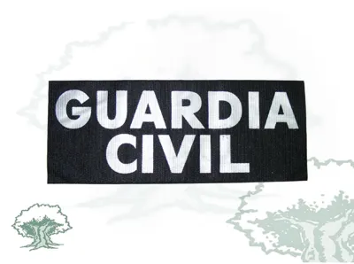 Logo Reflectante Guardia Civil Chaleco Táctico