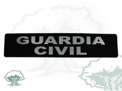 Logo Reflectante Guardia Civil Chaleco Antibalas