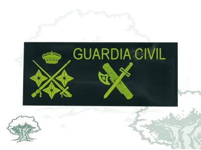 Galleta Teniente General Guardia Civil Chaleco