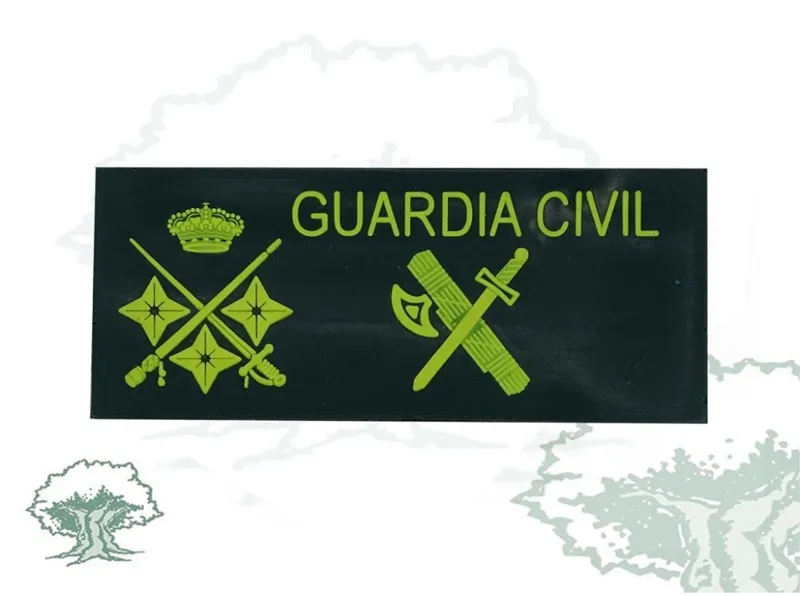 Galleta Teniente General Guardia Civil Chaleco