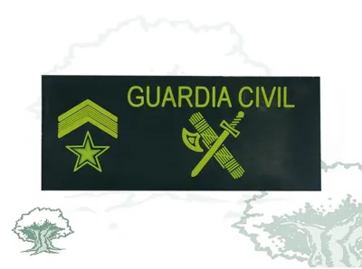 Galleta Subteniente Guardia Civil Chaleco