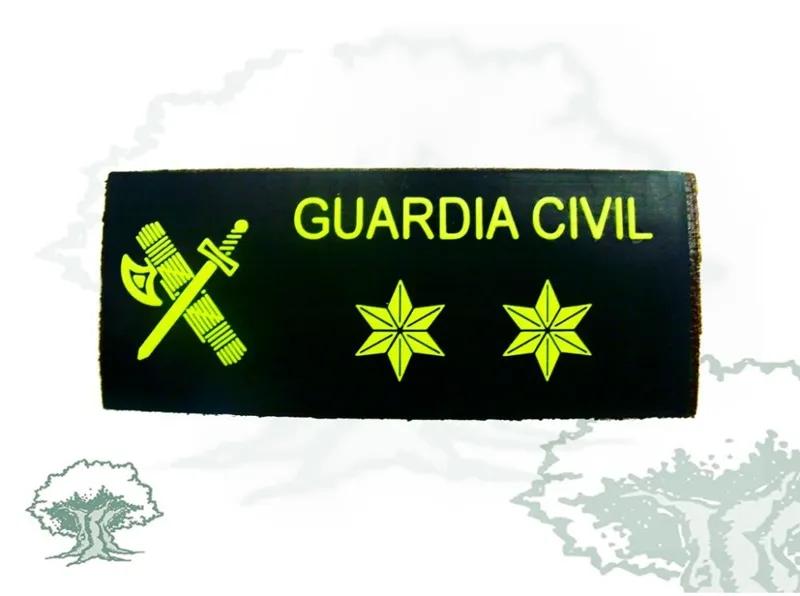 Galleta Teniente Guardia Civil Chaleco