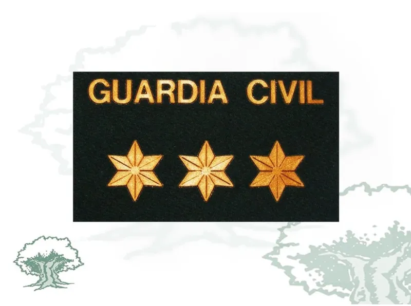 Galleta Capitán Servicio Marítimo Guardia Civil