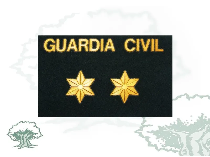 Galleta Teniente Servicio Marítimo Guardia Civil