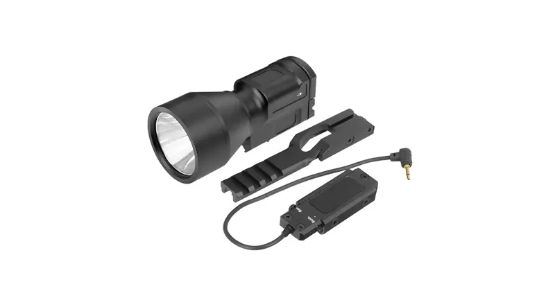 Russian Tactical LED Flashlight K-2U · Negro