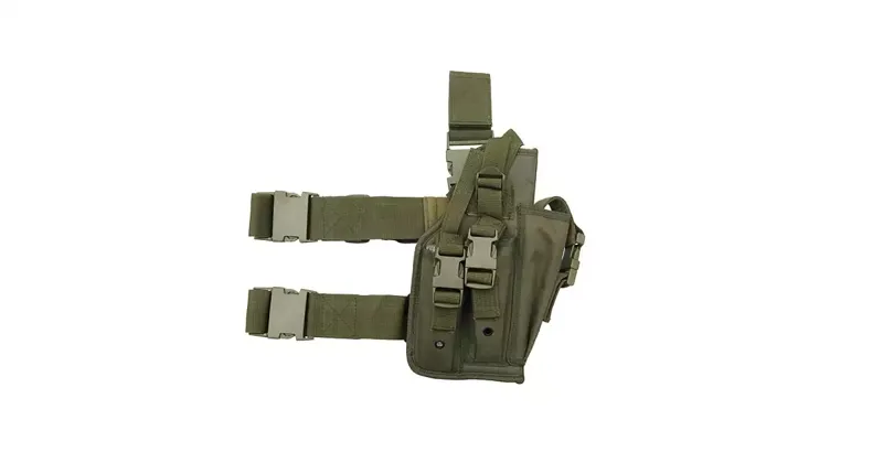 Universal Drop Leg Large Pistol Holster · Verde / OD